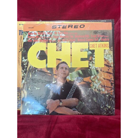 Johnny Cash, Hank Williams & Chet Atkins Country Vinyl LP Lot Of 4- VG+/EX - Picture 5 of 10